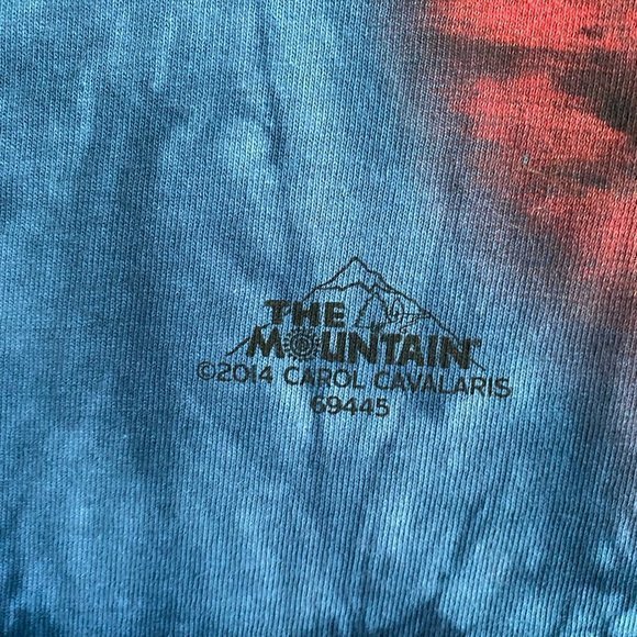 The Mountain American flag bald eagle t-shirt 2014 2XL - Picture 3 of 7